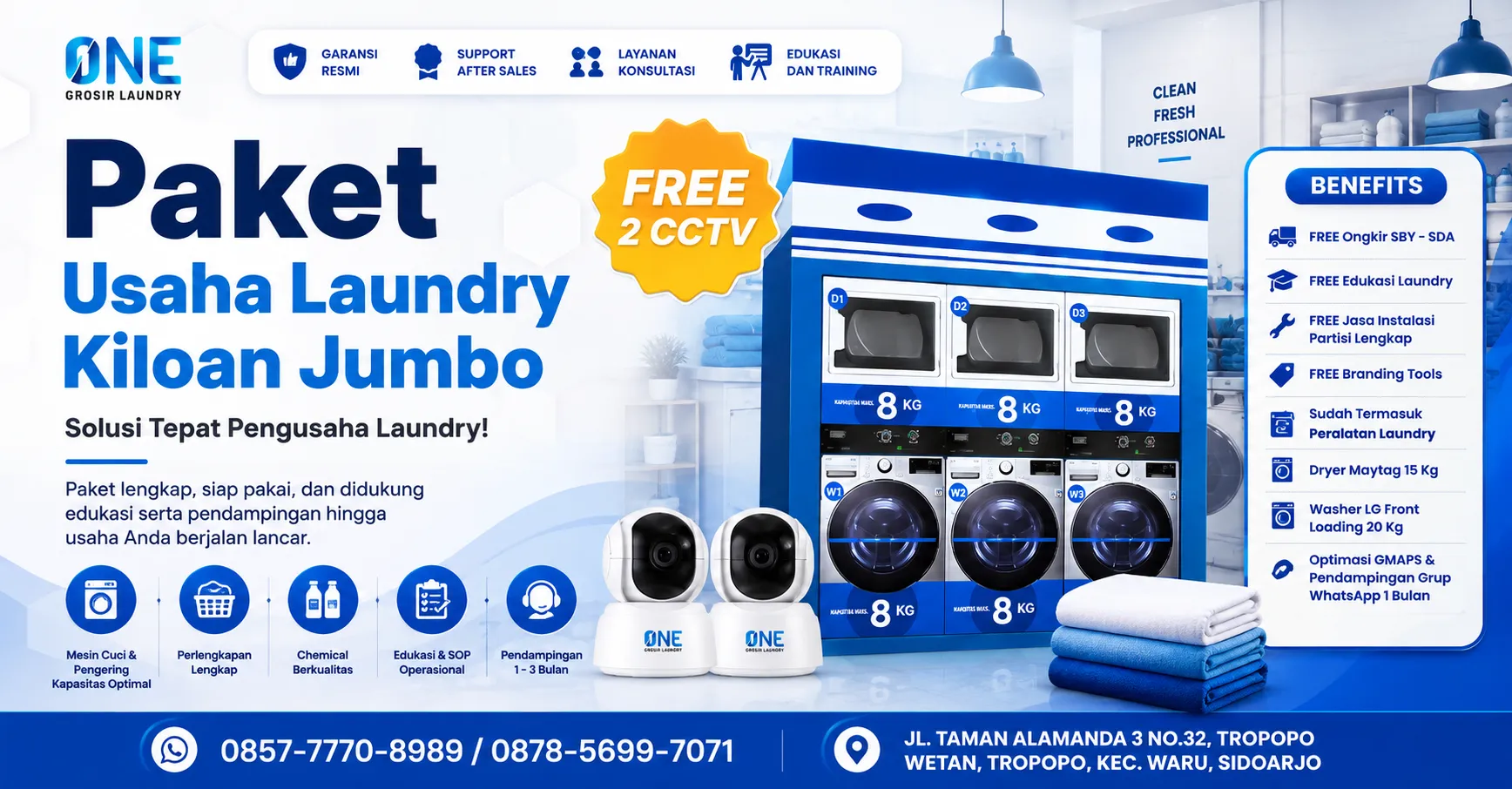 Paket Usaha Laundry Kiloan Surabaya untuk Pemula